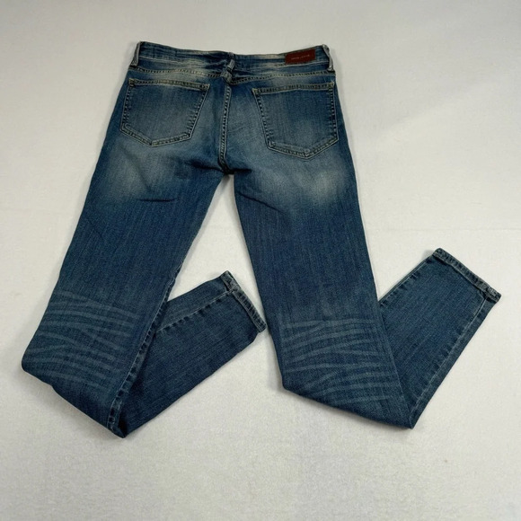 MNG Mango Arizona Skinny Jeans Womens Size 8 Medium Blue Mid Rise - Picture 3 of 16